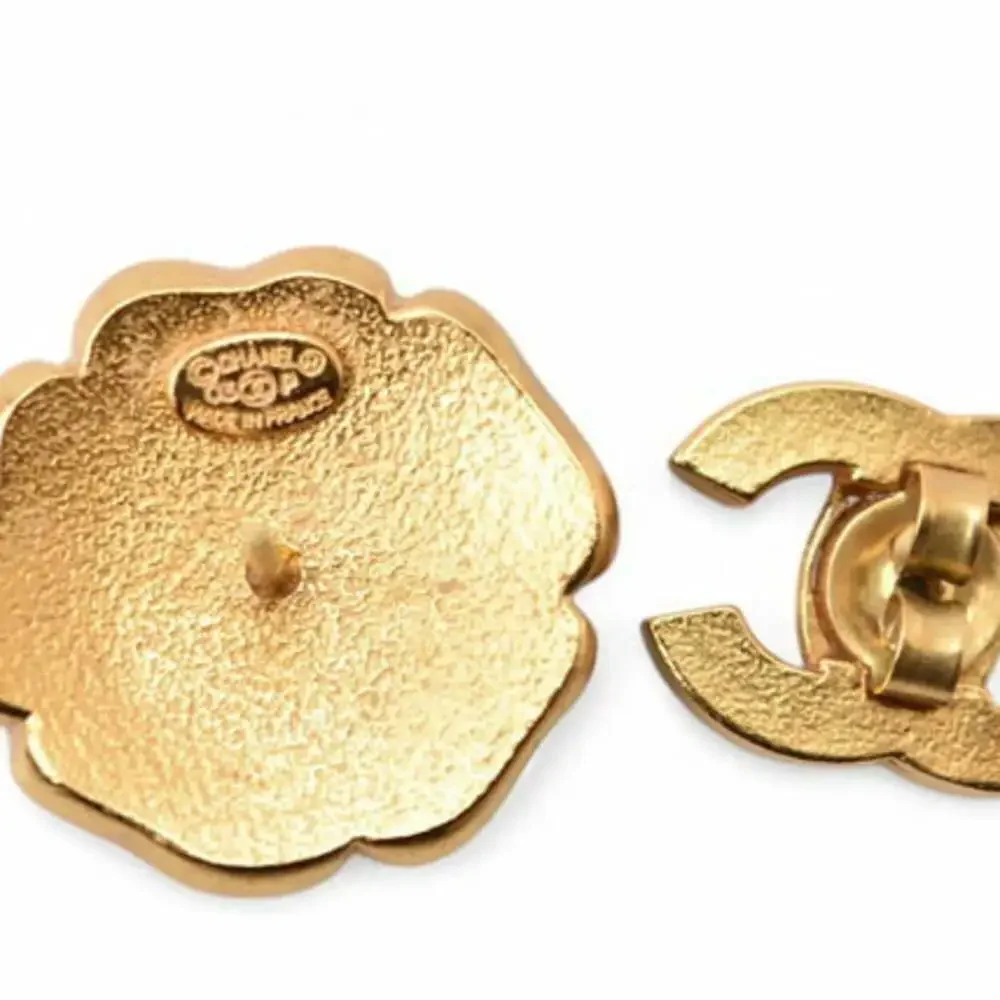 CHANEL Authentic Gold Earrings